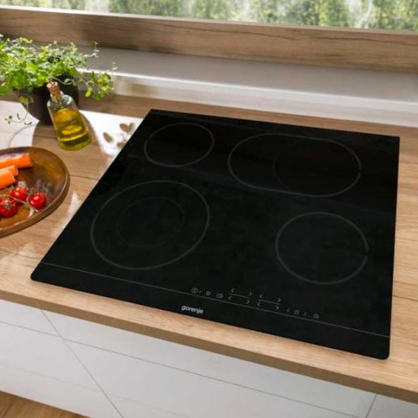 Plită încorporabilă electrică Gorenje ECT643BSC Black Vitroceramică, 7000 W, Electric photo 8