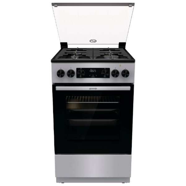 Aragaz Gorenje GK5C41SF Inox Tipul plitei: Pe gaz, 70 l, Tipul cuptorului: Electric photo 1