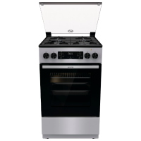 Aragaz Gorenje GK5C41SF Inox Tipul plitei: Pe gaz, 70 l, Tipul cuptorului: Electric