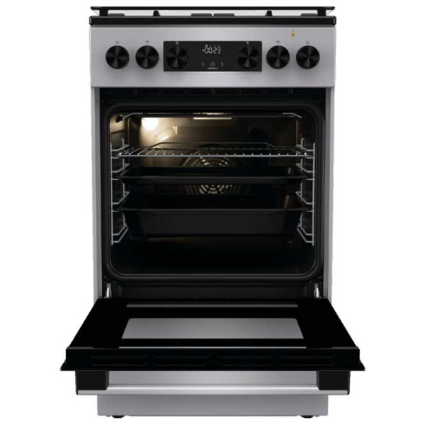 Aragaz Gorenje GK5C41SF Inox Tipul plitei: Pe gaz, 70 l, Tipul cuptorului: Electric photo 3