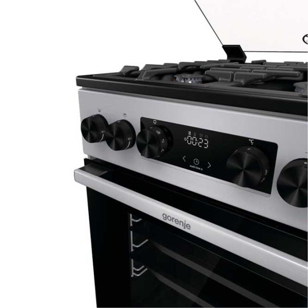 Aragaz Gorenje GK5C41SF Inox Tipul plitei: Pe gaz, 70 l, Tipul cuptorului: Electric photo 5