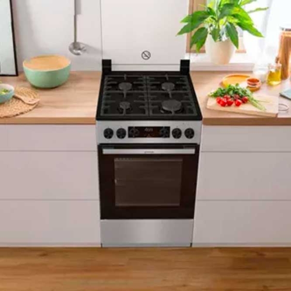 Aragaz Gorenje GK5C41SF Inox Tipul plitei: Pe gaz, 70 l, Tipul cuptorului: Electric photo 6