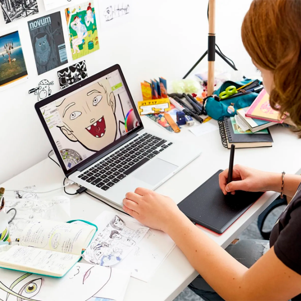 Графический планшет Wacom One Small Черный A6, 2540 lpi photo 4