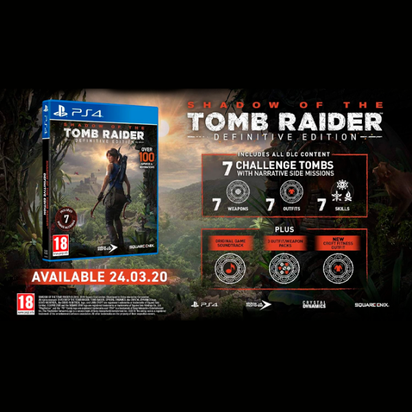 Shadow of the Tomb Raider Definitive Edition PlayStation 4 Action / 18+ photo 2