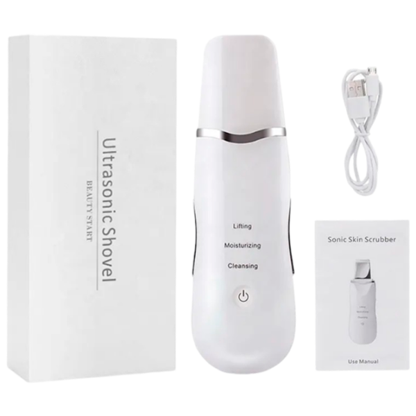 Аппарат для чистки лица Ultrasonic ZTY-0917 Белый  photo 2