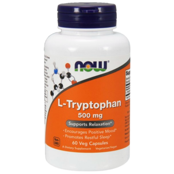 Aminoacizi Now Foods L-Tryptophan (733739001665) 500 g  photo 1