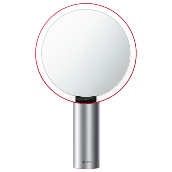 Oglindă de machiaj Xiaomi Amiro O-Series HD Daylight Gray Red  photo 1