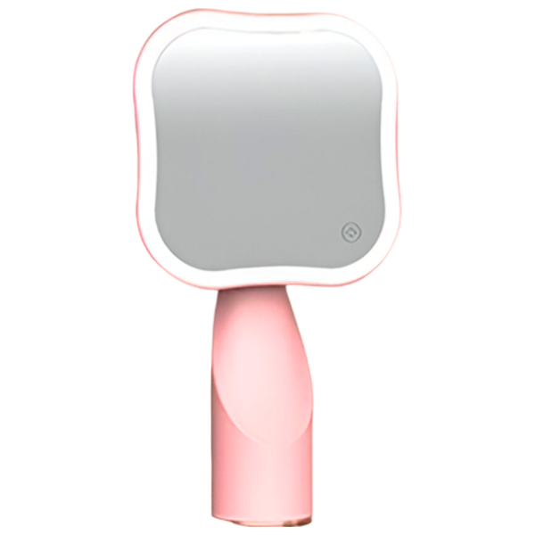 Oglindă de machiaj LED Mirror X325 White Pink  photo 1