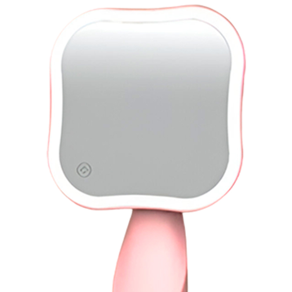 Oglindă de machiaj LED Mirror X325 White Pink  photo 2
