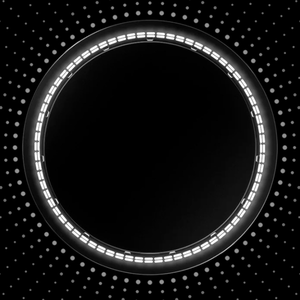 Oglindă de machiaj Xiaomi Doco Lab Gray Red  photo 3