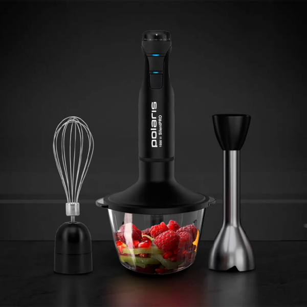 Blender de mână Polaris PHB1510GL Black  photo 6