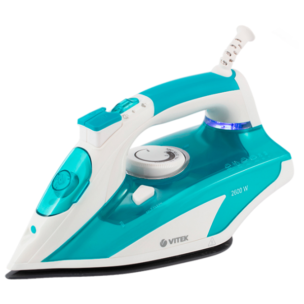 Fier de călcat Vitek VT-8355 Blue 2600 W, , 0.4 l, Ceramică photo 1