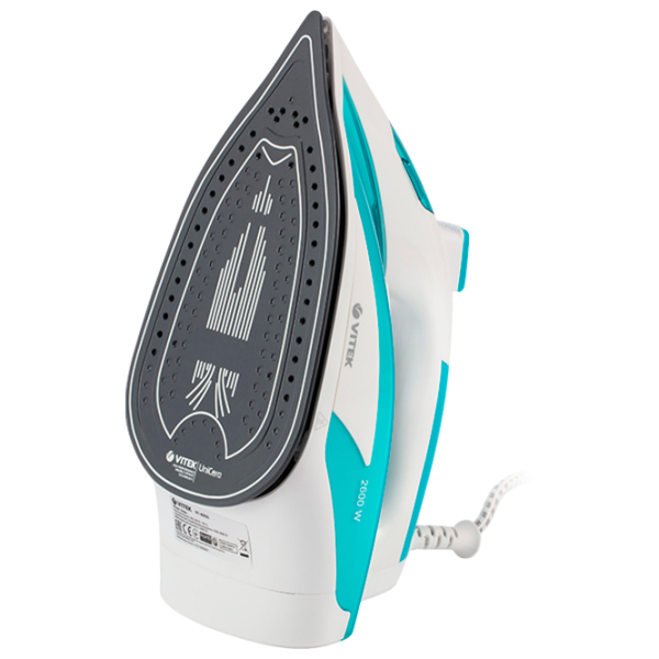Fier de călcat Vitek VT-8355 Blue 2600 W, , 0.4 l, Ceramică photo 3
