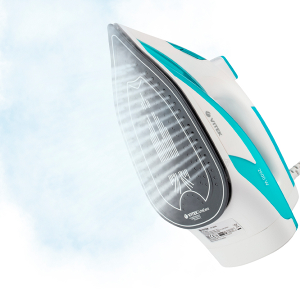 Fier de călcat Vitek VT-8355 Blue 2600 W, , 0.4 l, Ceramică photo 4