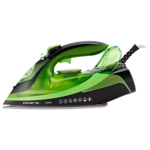 Fier de călcat Polaris PIR2550AK Green 2500 W, 50 g/min, 0.3 l, Ceramică photo 3