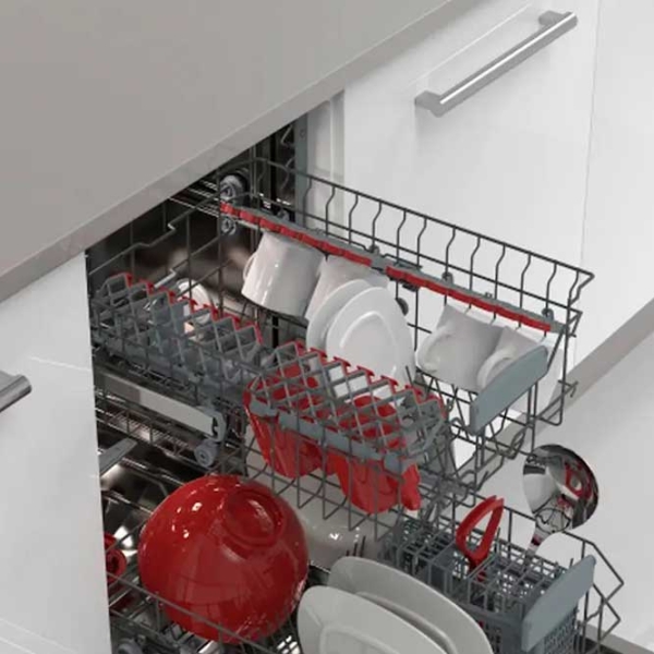 Mașină de spălat vase SHARP QWNS12I49EXEU Inox 10 seturi, E photo 5