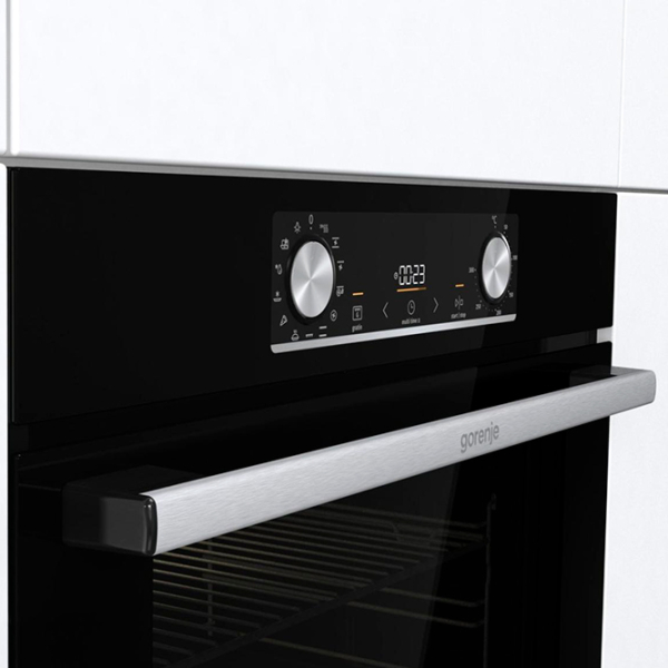 Cuptor încorporabil Gorenje BOSX6737E06BG+ECT43X Black A, 77 l photo 6