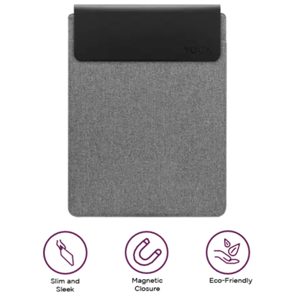 Чехол для ноутбука Lenovo Yoga 14.5" Grey  photo 5