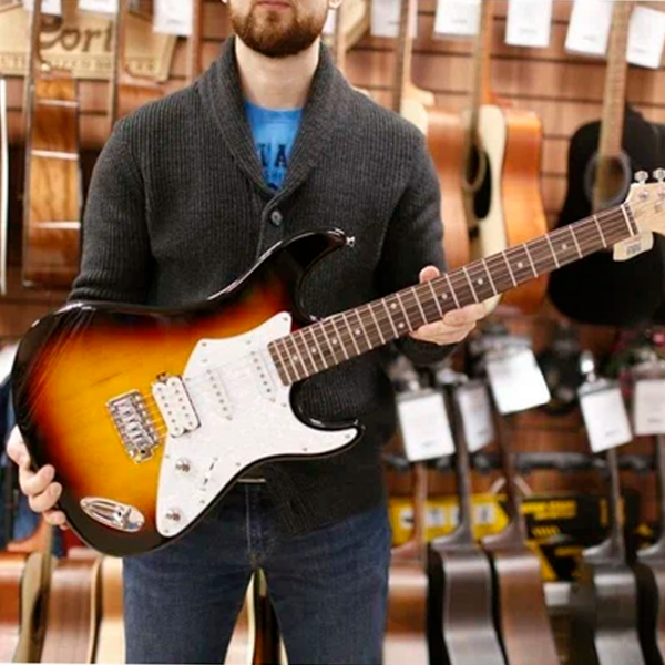 Chitară electrică ARIA Pro II 714-STD
Sunburst , 4/4 photo 9