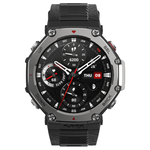 Умные часы Amazfit T-Rex 3 Оникс 1.5" | | Нержавеющая сталь/Силикон
| W2323GL1N photo 2