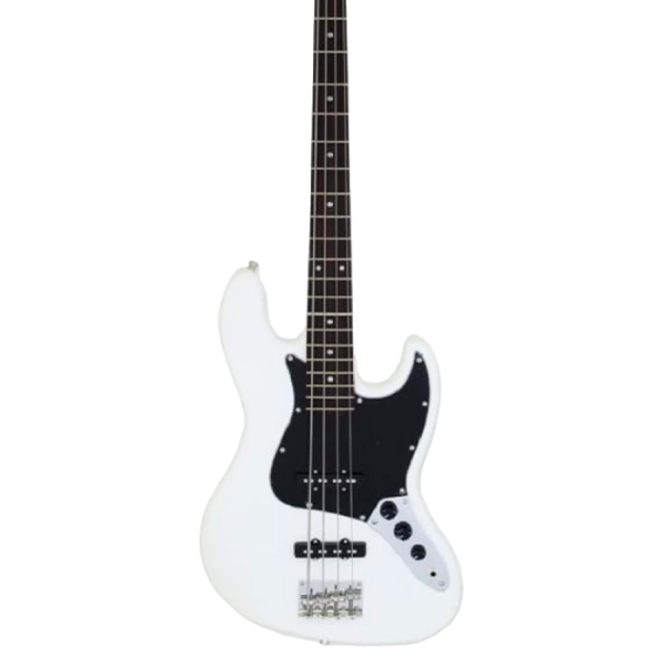 Chitară bas electrică ARIA Pro II STB-JB/B
White , 4/4 photo 3