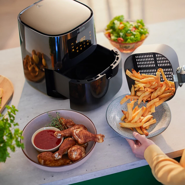 Аэрогриль Philips HD9252/70 Черный Электронное, 1400 Вт, 4.1 л photo 8
