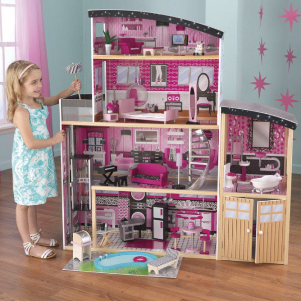 Домик для кукол KidKraft Sparkle Mansion домик 65826 3+ photo 2