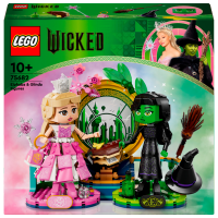 Constructor LEGO Elphaba & Glinda Figures Pink Numărul de piese 558, 10+