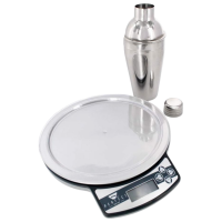 Cântar de bucătărie Perfect Drink B00PM1O1WK Silver , Oțel inoxidabil, 