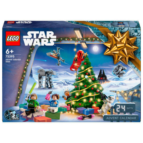 Конструктор LEGO Advent Calendar 2024 Синий Количество деталей 368, 6+ photo 1