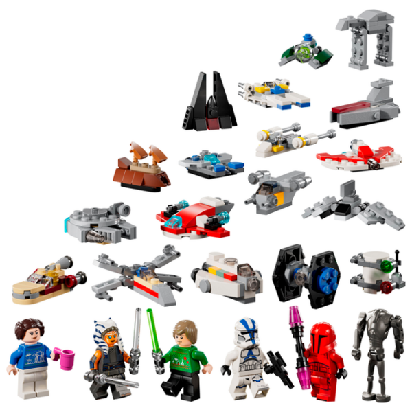Конструктор LEGO Advent Calendar 2024 Синий Количество деталей 368, 6+ photo 2