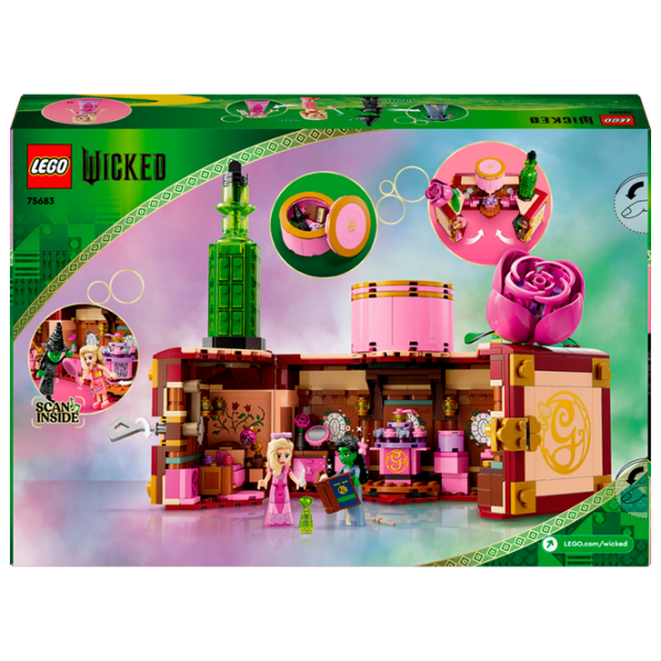 Constructor LEGO Glinda & Elphaba's Dormitory Green Numărul de piese 740, 8+ photo 5