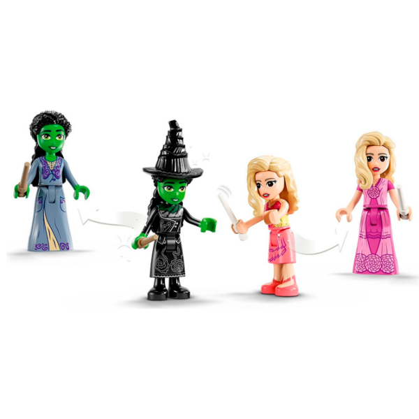 Constructor LEGO Glinda & Elphaba's Dormitory Green Numărul de piese 740, 8+ photo 9