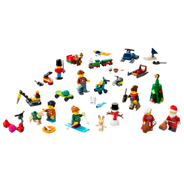 Конструктор LEGO Advent Calendar 2024 Синий Количество деталей 195, 5+ photo 2