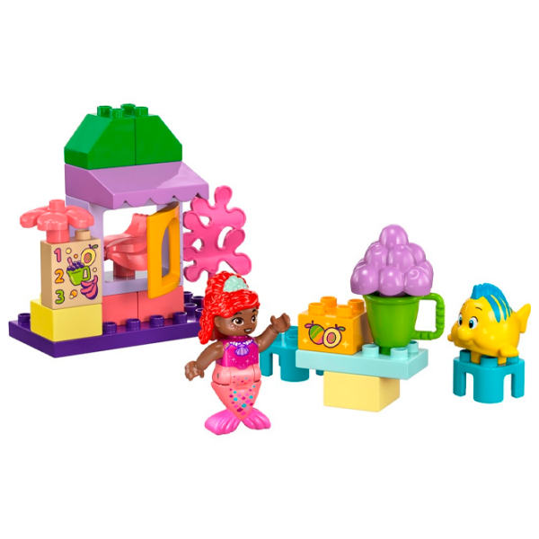 Constructor LEGO Ariel and Flounder's Café Stand Pink Numărul de piese 22, 2+ photo 2