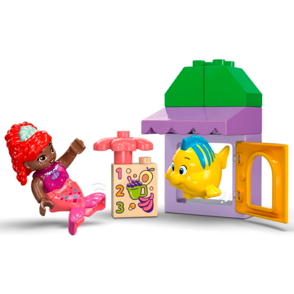 Constructor LEGO Ariel and Flounder's Café Stand Pink Numărul de piese 22, 2+ photo 3