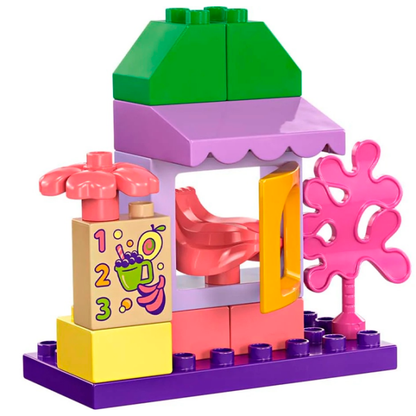 Constructor LEGO Ariel and Flounder's Café Stand Pink Numărul de piese 22, 2+ photo 5