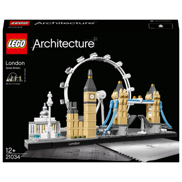 Constructor LEGO London Beige Numărul de piese 468, 12+ photo 1