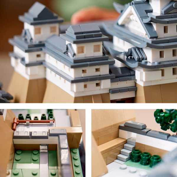 Constructor LEGO Himeji Castle Gray Numărul de piese 2125, 18+ photo 4