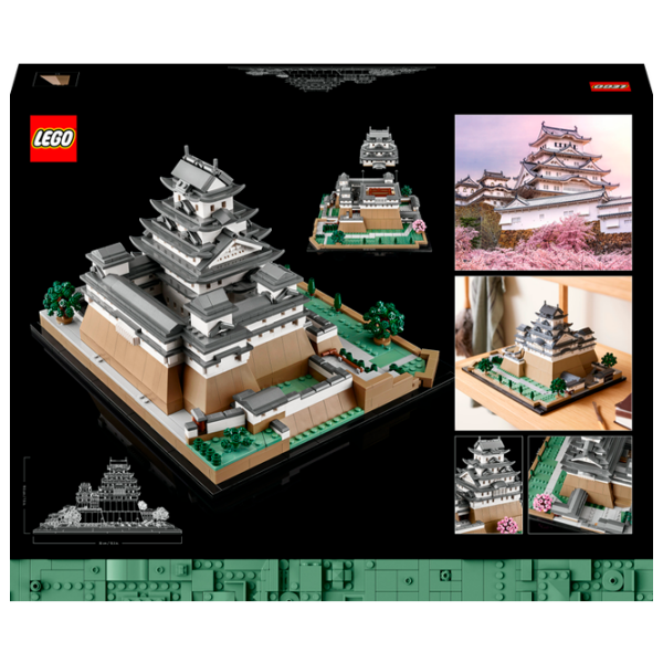 Constructor LEGO Himeji Castle Gray Numărul de piese 2125, 18+ photo 10