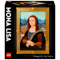 Constructor LEGO Mona Lisa Beige Numărul de piese 1503, 18+
