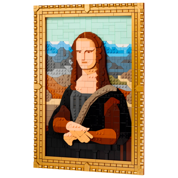 Constructor LEGO Mona Lisa Beige Numărul de piese 1503, 18+ photo 2