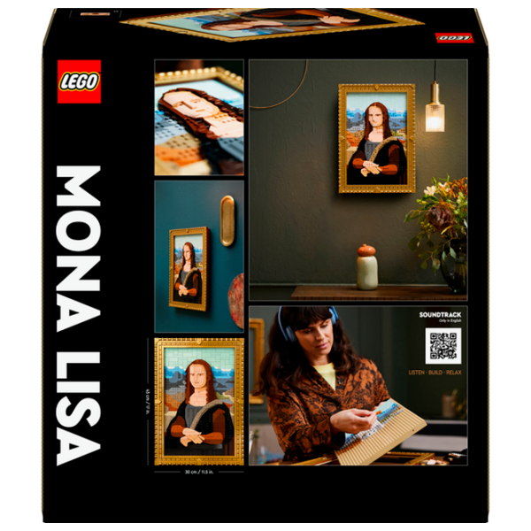 Constructor LEGO Mona Lisa Beige Numărul de piese 1503, 18+ photo 9