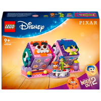 Constructor LEGO Inside Out 2 Mood Cubes Pink Numărul de piese 394, 9+