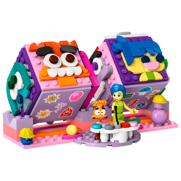 Constructor LEGO Inside Out 2 Mood Cubes Pink Numărul de piese 394, 9+ photo 2