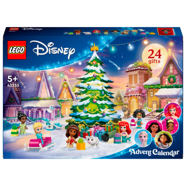 Constructor LEGO Advent Calendar 2024 Blue Numărul de piese 253, 5+ photo 1