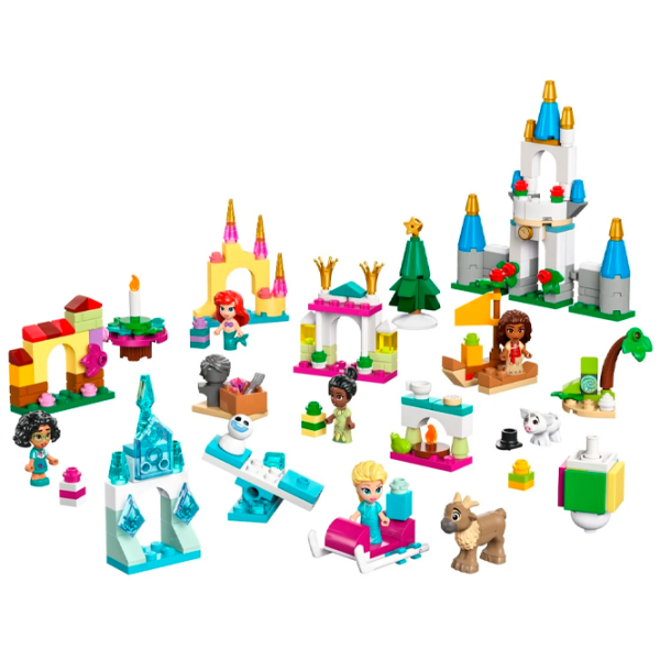 Constructor LEGO Advent Calendar 2024 Blue Numărul de piese 253, 5+ photo 2