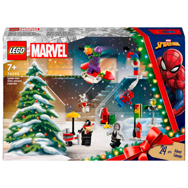 Конструктор LEGO Spider-Man 2024 Advent Calendar Разноцветный Количество деталей 246, 7+ photo 1