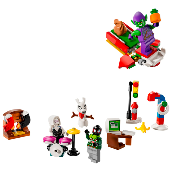 Конструктор LEGO Spider-Man 2024 Advent Calendar Разноцветный Количество деталей 246, 7+ photo 2