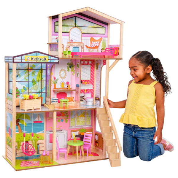 Домик для кукол KidKraft Blooming Spring Garden домик 20380-CSMIT1 3+ photo 2